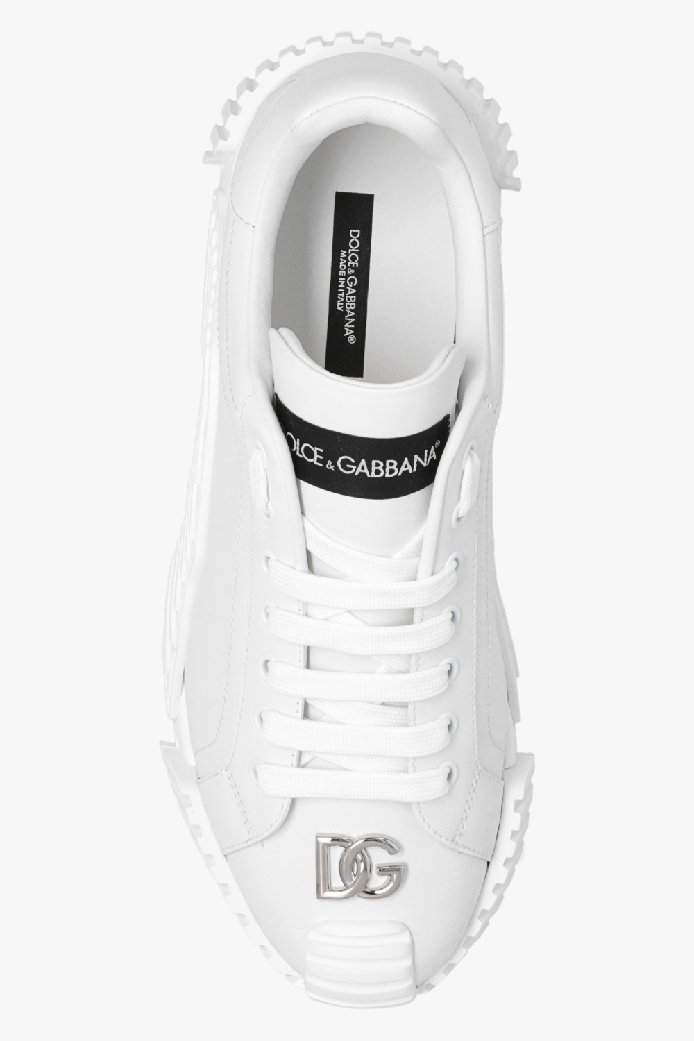 Dolce and sale gabbana logo sneakers